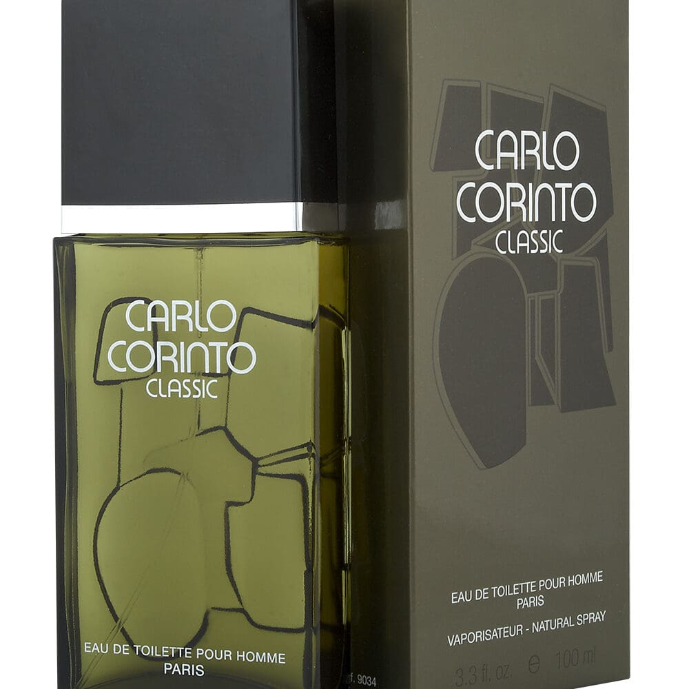 Perfume de hombre Carlo Corinto -Clasico- 100 ml agua de tocador
