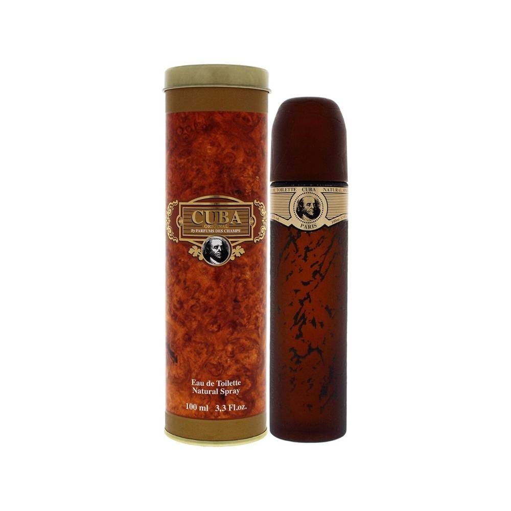 Perfume de hombre Cuba Paris Gold 100 ml agua de tocador - Imagen 2