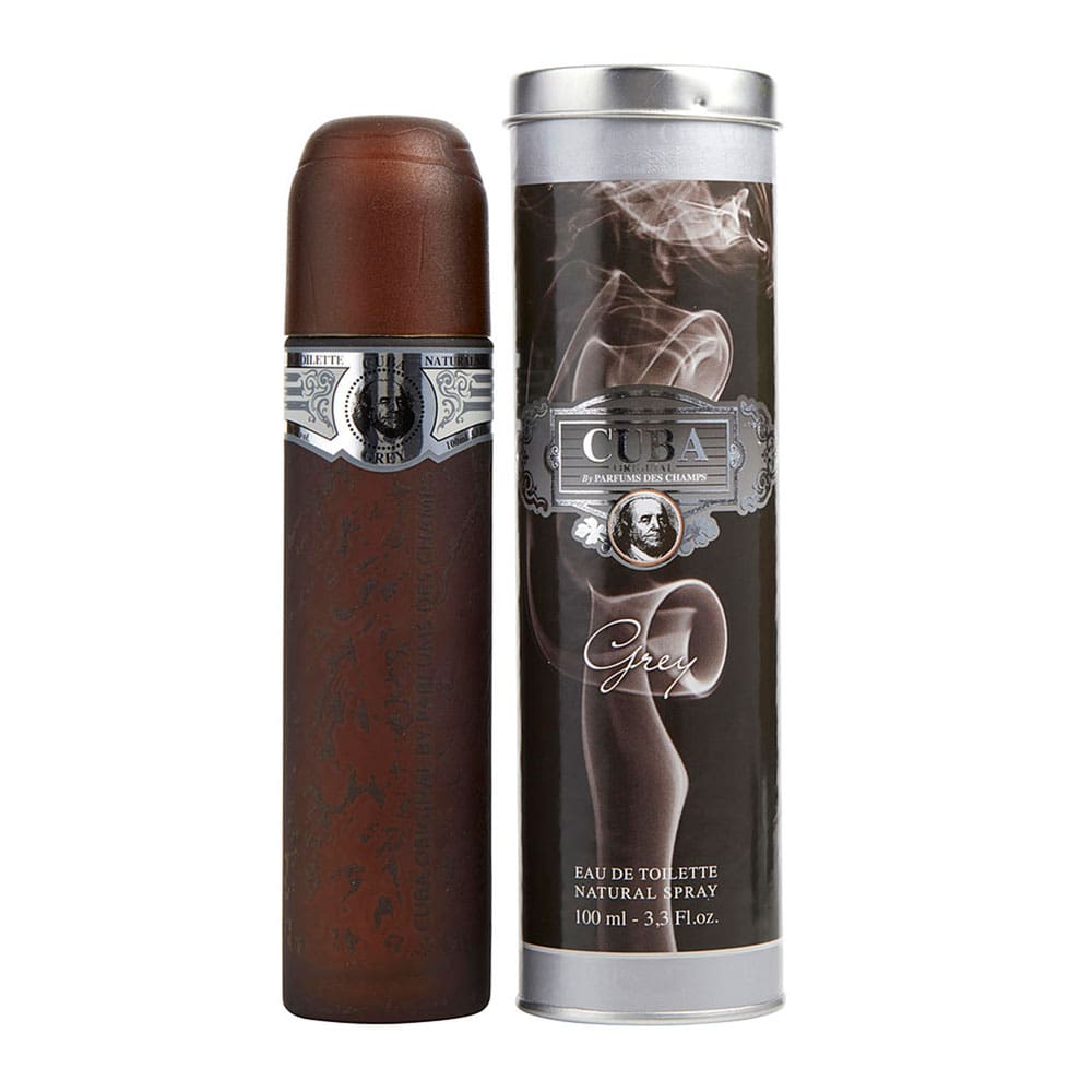 Perfume de hombre Cuba Paris Grey 100 ml agua de tocador