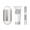 Set de mujer Carolina Herrera 212 Woman de 3 pzs Navidad - Imagen 2