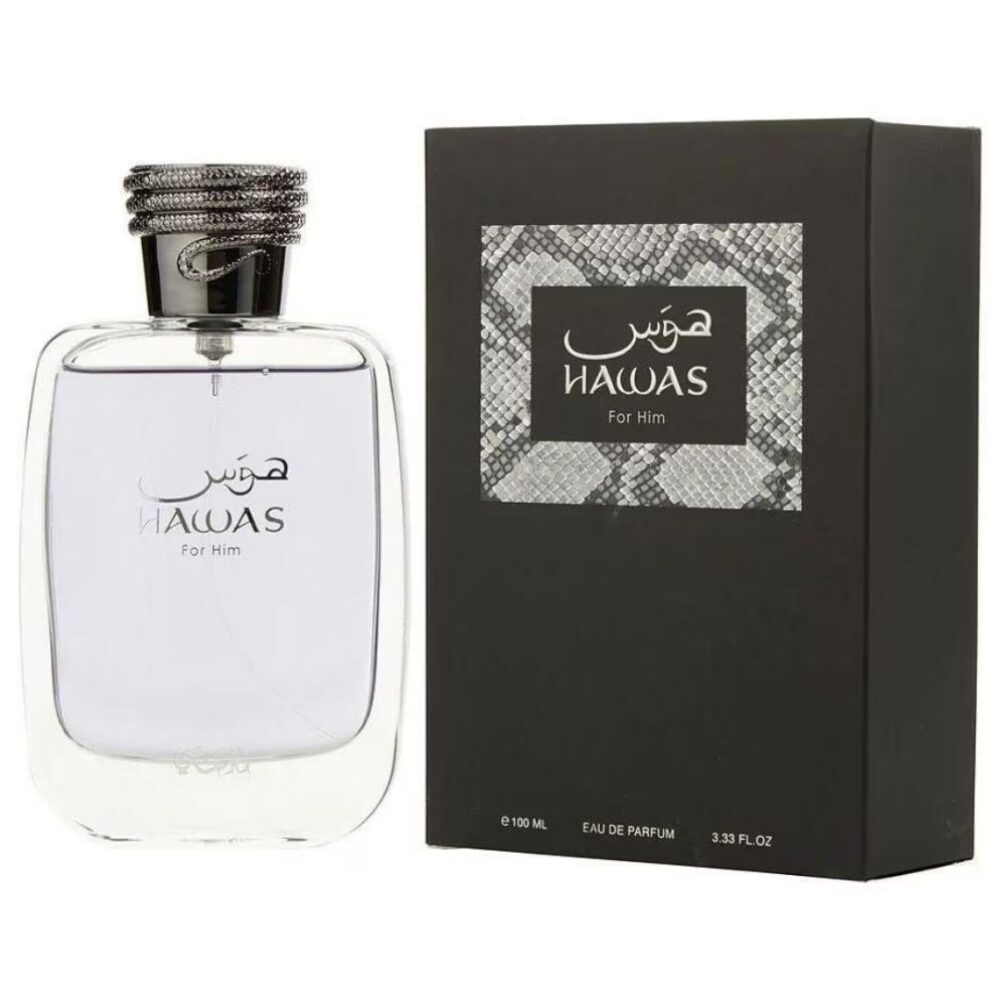 Perfume de hombre rasasi hawas for him 100 ml agua de perfume
