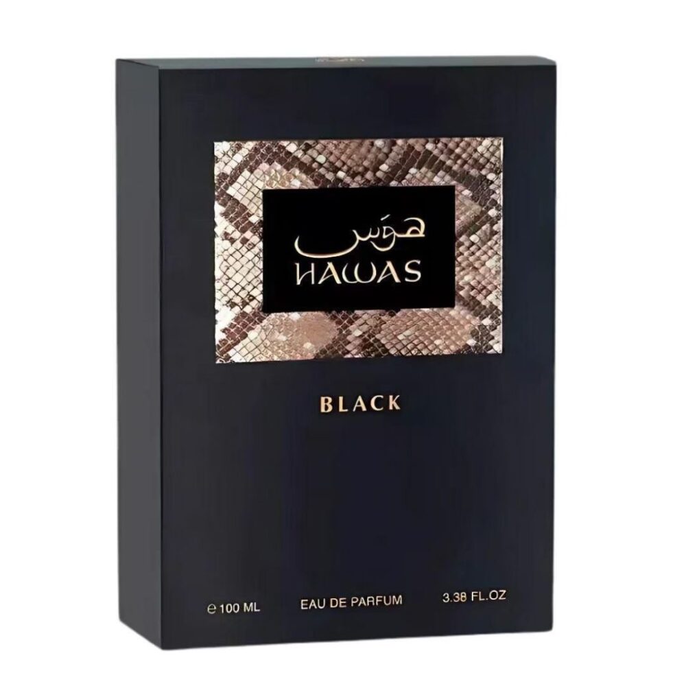 Perfume de hombre rasasi hawas for him black 100 ml agua de perfume - Imagen 3