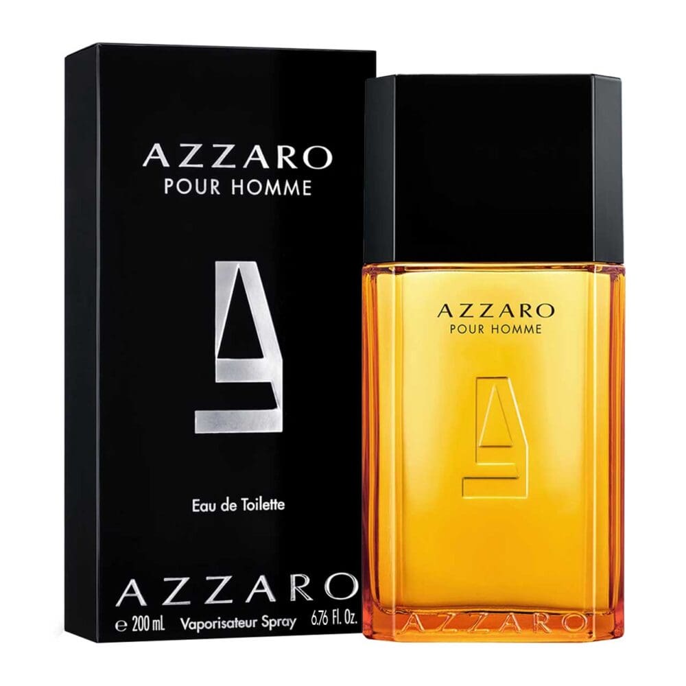 Perfume de hombre azzaro 200 ml agua de tocador