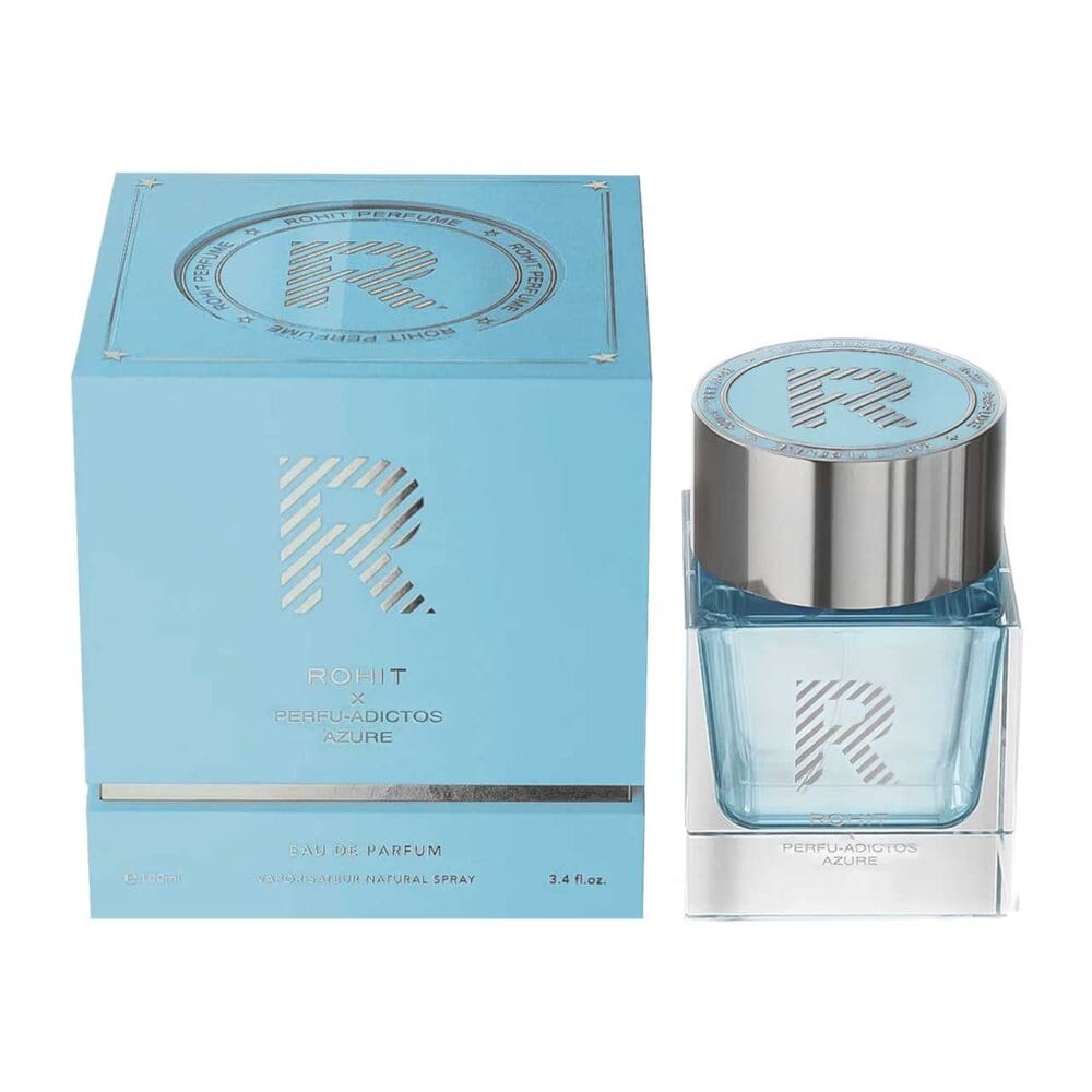 Perfume de hombre bharara rohit azure 100 ml agua de perfume