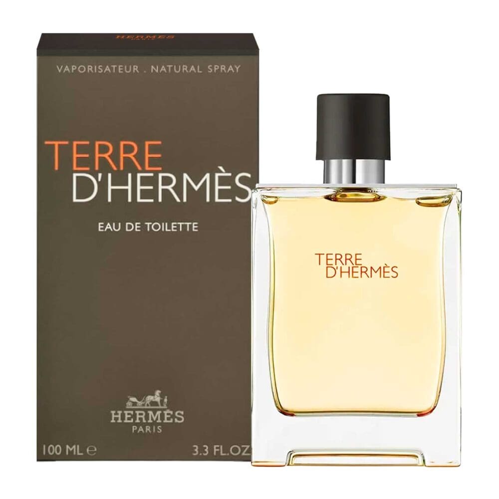 Perfume de hombre hermés terre d' hermés 100 ml agua de tocador