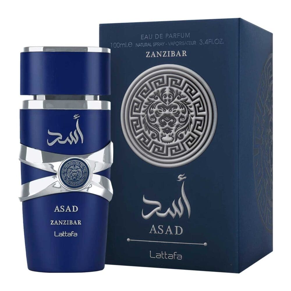 Perfume de hombre lattafa asad zanzibar 100 ml agua de perfume