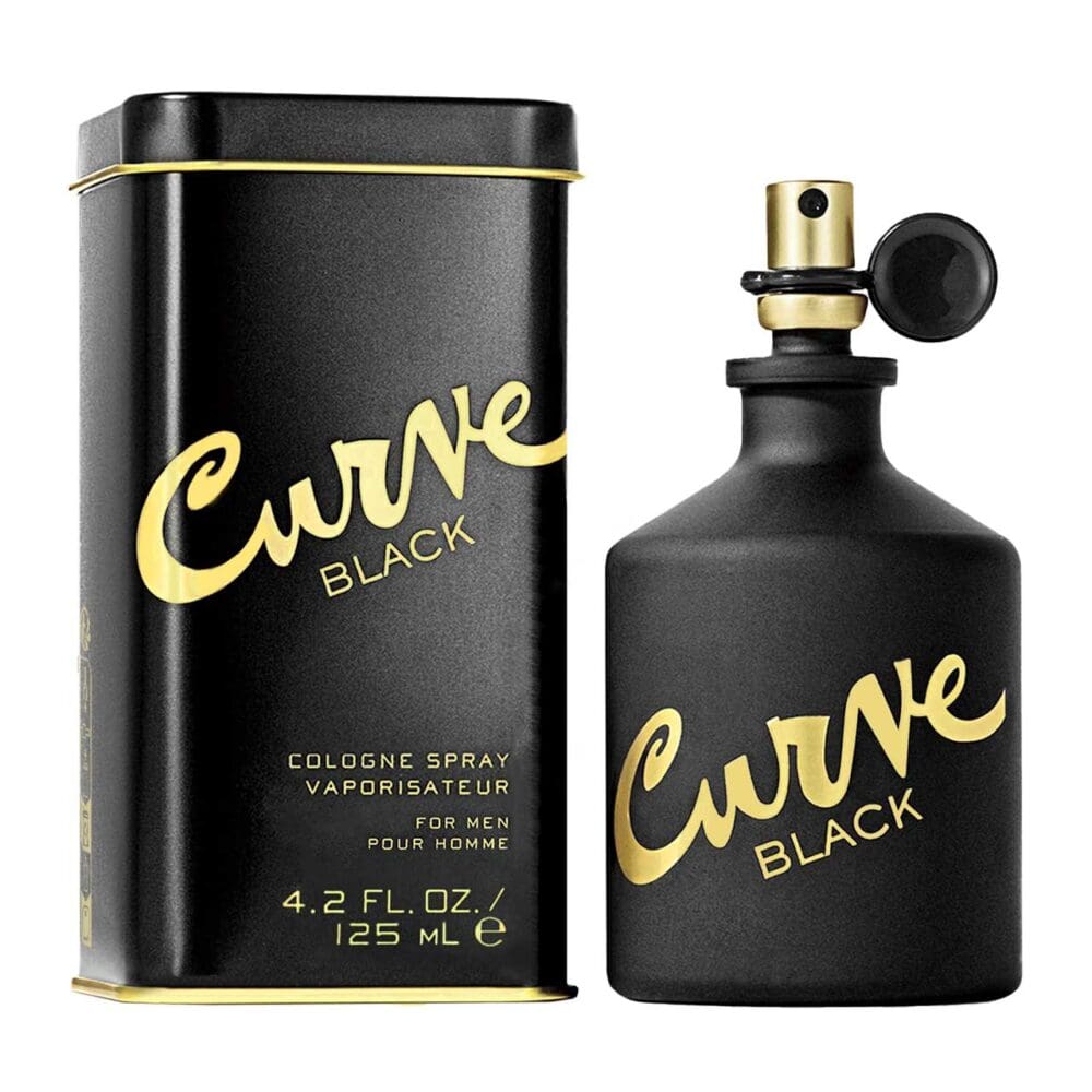 Perfume de hombre liz claiborne curve black 125 ml agua de colonia