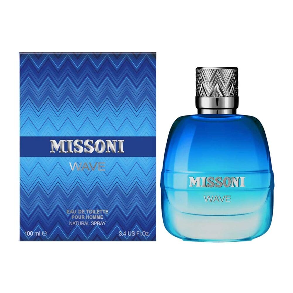 Perfume de hombre missoni pour homme wave 100 ml agua de tocador