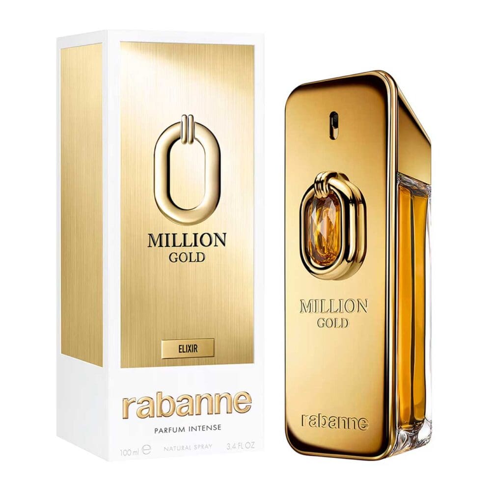 Perfume de hombre paco rabanne million gold elixir parfum intense 100 ml