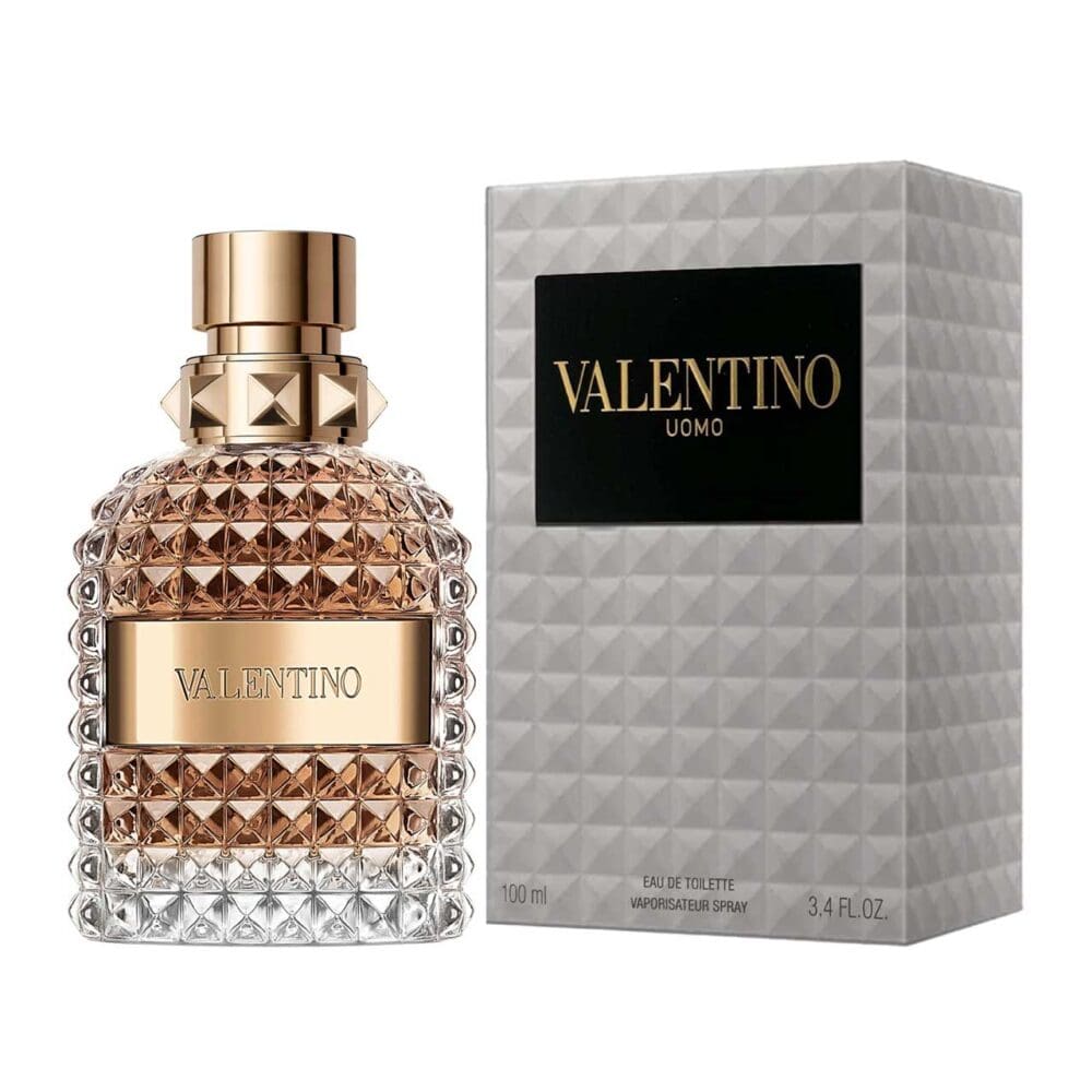 Perfume de hombre valentino uomo 100 ml agua de tocador