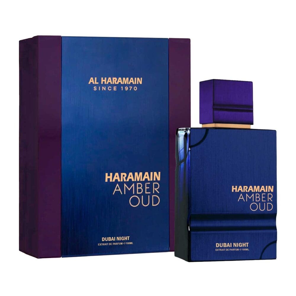 Perfume de mujer al haramain amber oud aqua dubai night extrait de parfum 100 ml