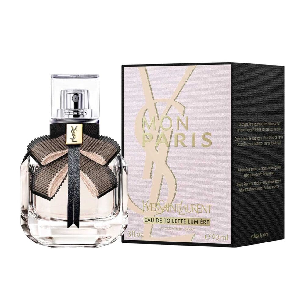 Perfume de mujer yves saint laurent mon paris lumiere 90 ml agua de tocador