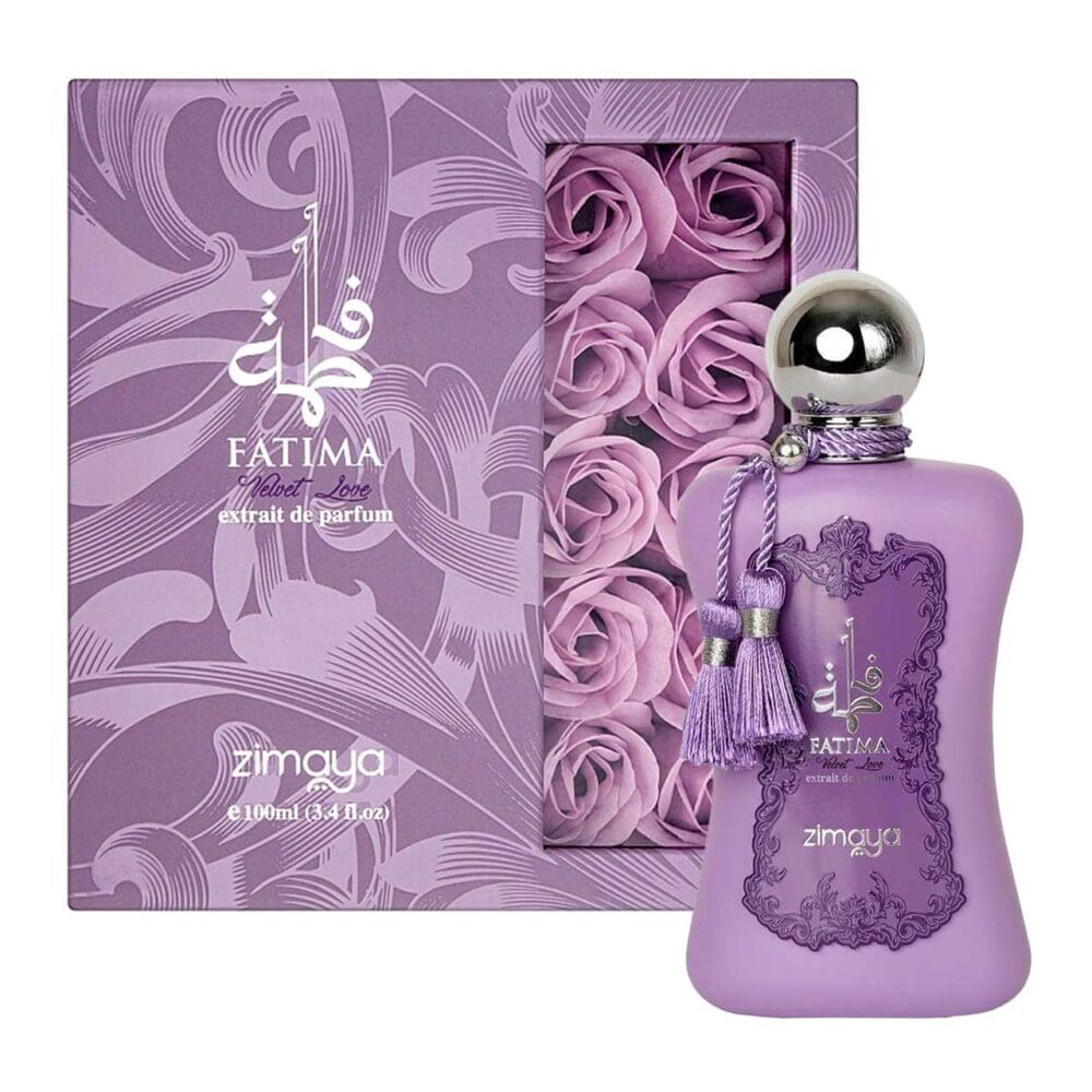 Perfume de mujer zimaya fatima velvet love 100 ml agua de perfume