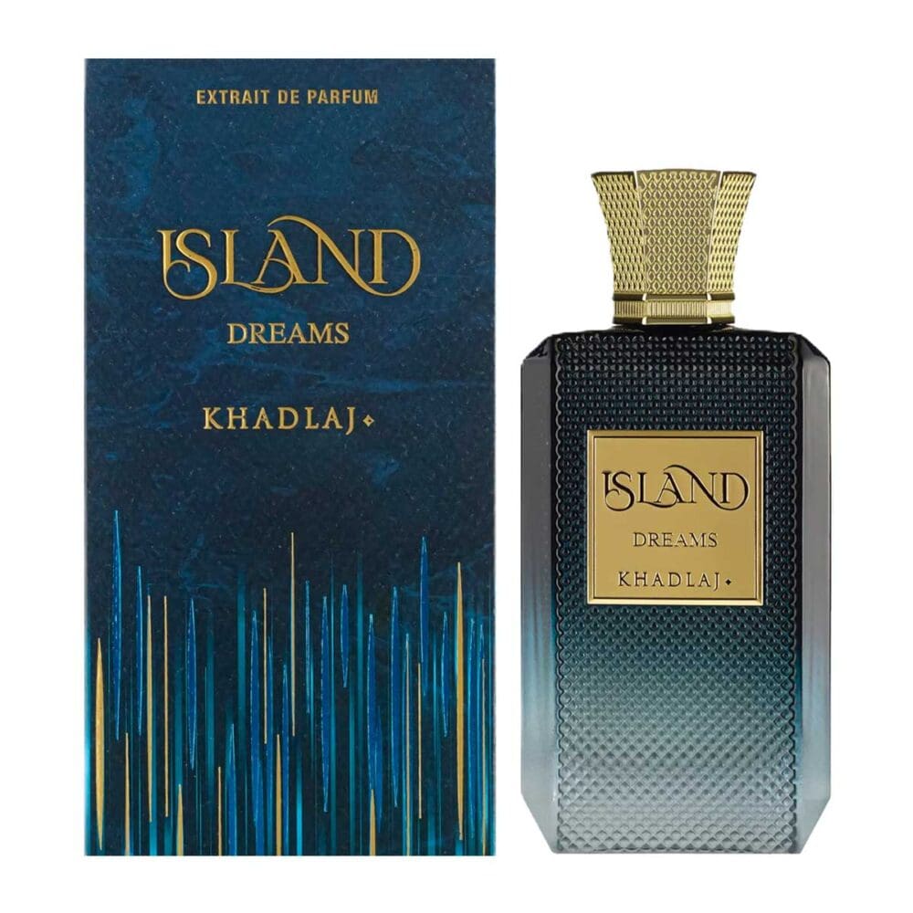 Perfume unisex khadlaj island dreams extrait de parfum 100 ml