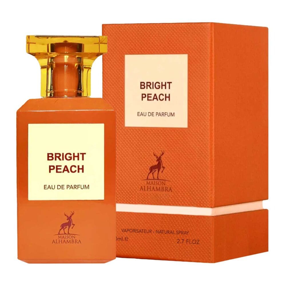 Perfume unisex maison alhambra bright peach 80 ml agua de perfume