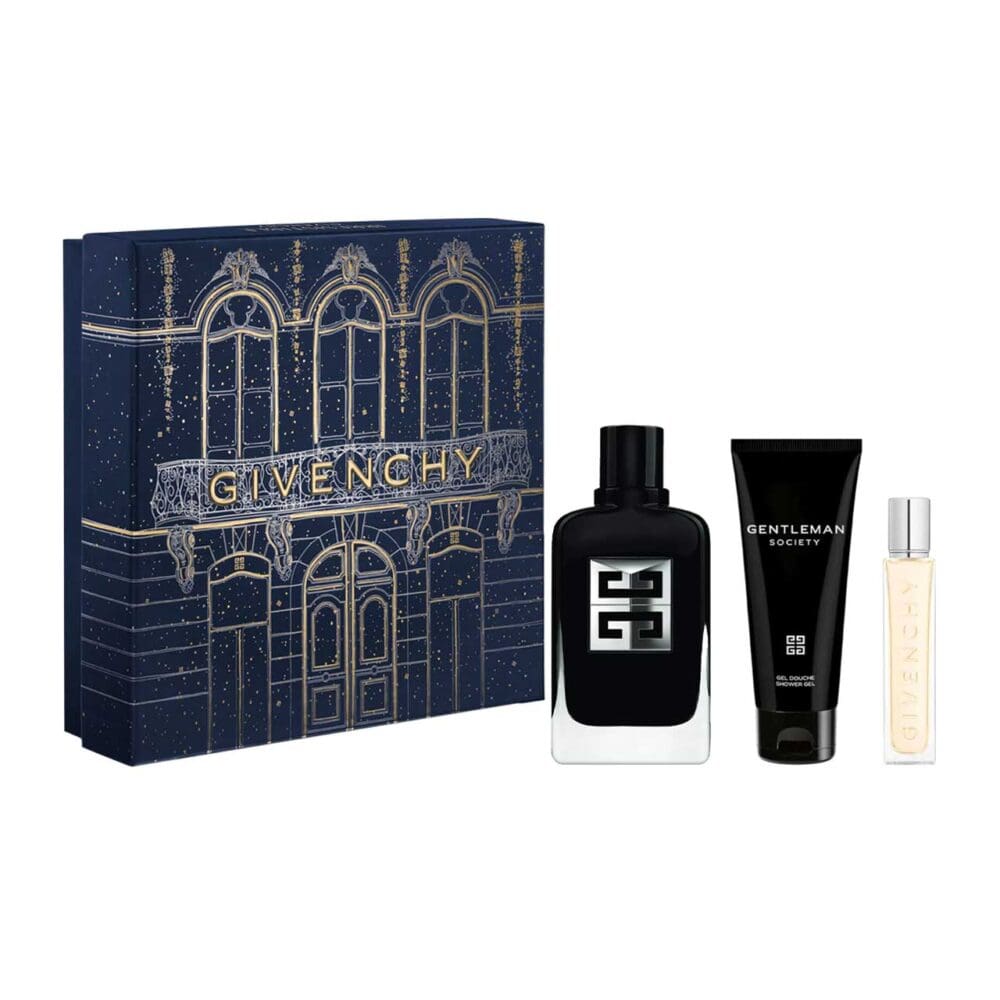 Set de hombre givenchy gentleman society de 3 pzs agua de perfume